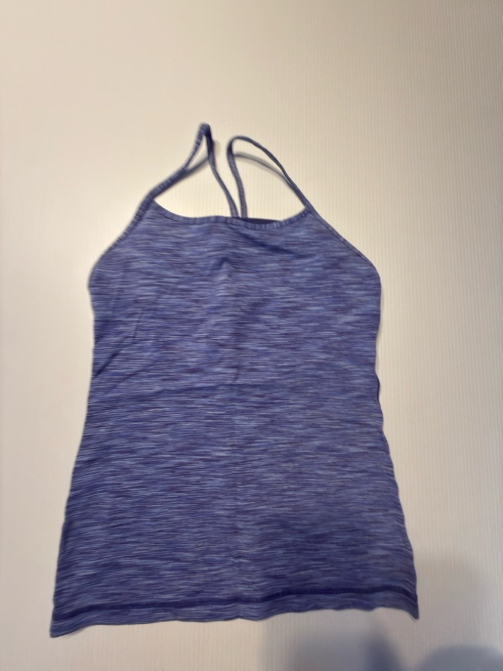 lululemon athletica navy blue athletic tank top